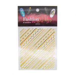 Fashion Sticker Graphic Gold