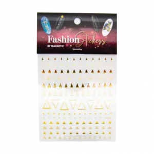 Fashion Sticker Triangle Gold