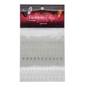 Fashion Sticker Diamond Silver